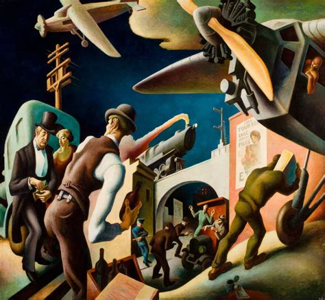 Mapping The Wide Reach Of Missouri Artist Thomas Hart Benton Kcur