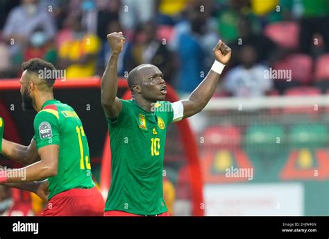 Yaoundé Cameroon January 13 2022 Vincent Aboubakar of Cameroon