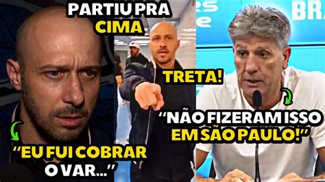 Treta Feia Renato Ga Cho Detona Postura Do Corinthians E Alessandro Se