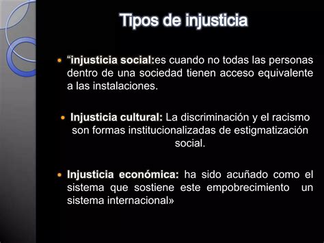 Presentacion injusticia de la justicia | PPT