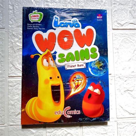 Jual Komik Larva Wow Sains Planet Bumi Shopee Indonesia