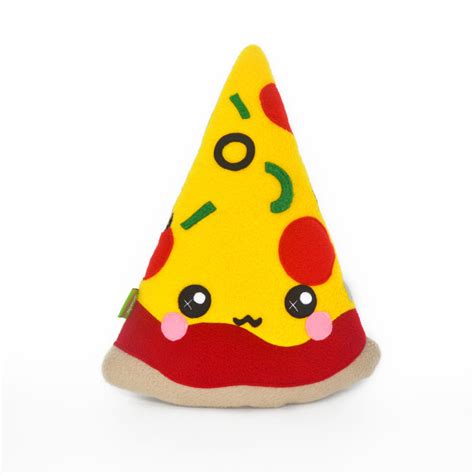 Pizza slice pillow plushie kawaii novelty cushion pie food – Plusheez