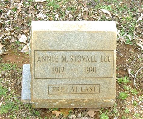 Annie Maude Stovall Lee 1912 1991 Find A Grave Memorial