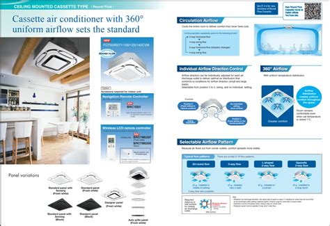 Daikin Ceiling Cassette Brochure Shelly Lighting