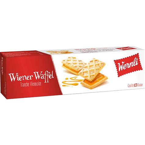 Buy Wernli Wiener Waffel Tender Shortbread With Fine Apricot Filling