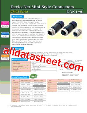 J Datasheet Pdf Ddk Ltd