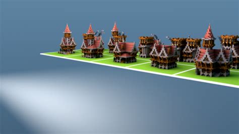 Minecraft Medieval House Schematics