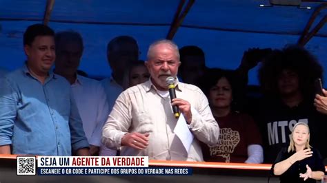 Lula E Haddad Na Vila Soma Em Sumar Youtube