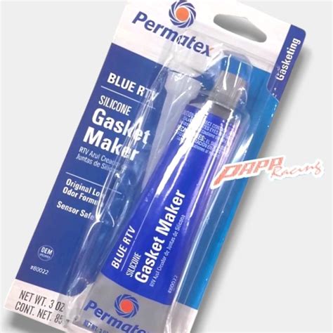 Jual Lem Permatex Blue Permatex RED RTV SILICONE LEM GASKET 85gram