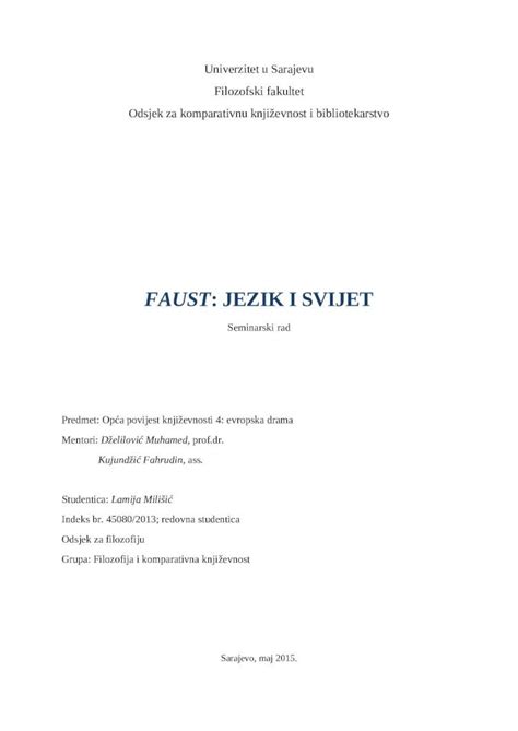 Docx Faust Seminarski Rad Dokumen Tips