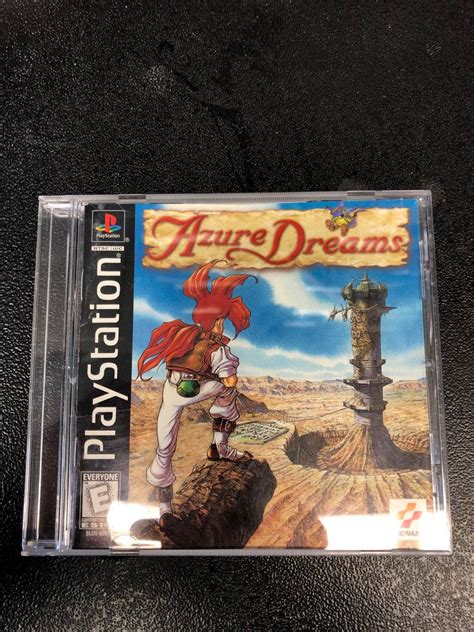 Azure Dreams Item And Manual Only Playstation