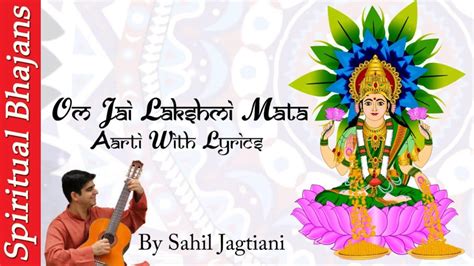 Om Jai Lakshmi Mata Aarti With Lyrics In English Mahalaxmi Om Jai Laxmi Mata By Sahil