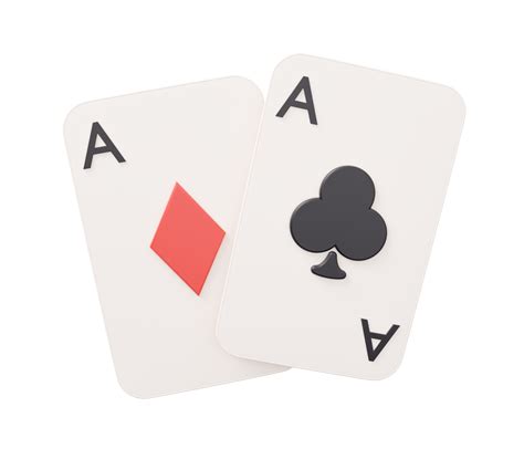 Ace Two Cards 3d 21879401 PNG