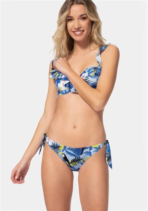 Braguita De Bikini Estampada Para Mujer Tex Las Mejores Ofertas En