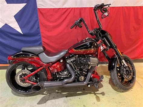 2017 Harley Davidson® Fxse Cvo™ Pro Street Breakout® Scorched Apple Starfire Black Round