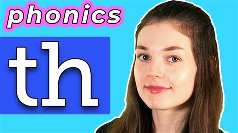 Adult Phonics Th Sound Words Digraph Youtube