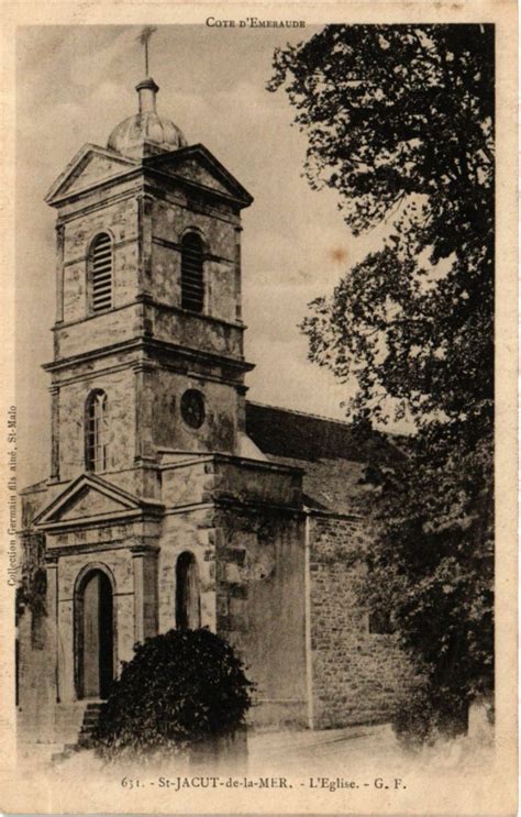 Cote D Emeraude Saint Jacut De La Mer L Eglise