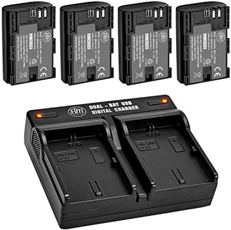 Amazon Bm Premium Pack Of Lp E Nh High Capacity Batteries And