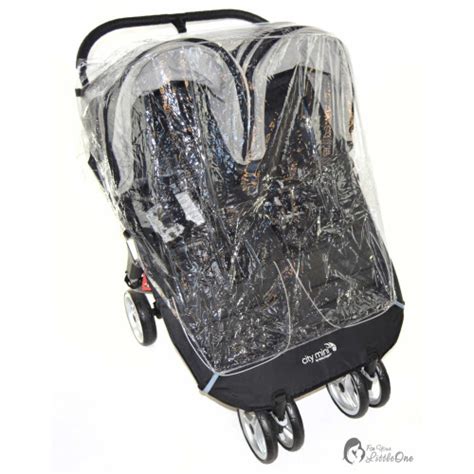 Raincover Compatible With Britax B Agile Twin Double Pushchair 213 On