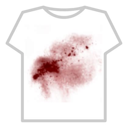 Roblox T Shirt With Blood