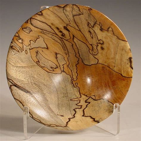 Spalted Texas Cedar Elm Wood Bowl Turned Wooden Bowl Art Etsy Wood