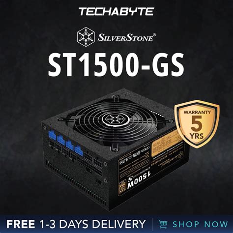 SilverStone ST1500 GS Strider Gold S Series 1500W 80 Plus Platinum