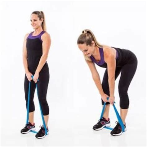 Resistance Band Deadlifts By Lucy G Exercise How To Skimble