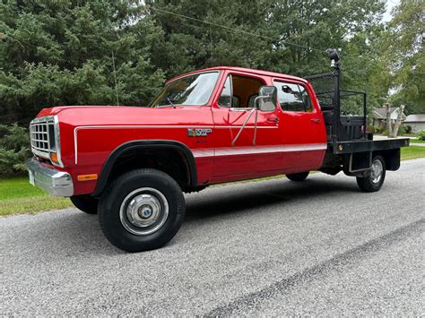 1983 Dodge W350 Crew Cab 4x4 Mopar 1st Gen Classic Cars Woodstock Kijiji