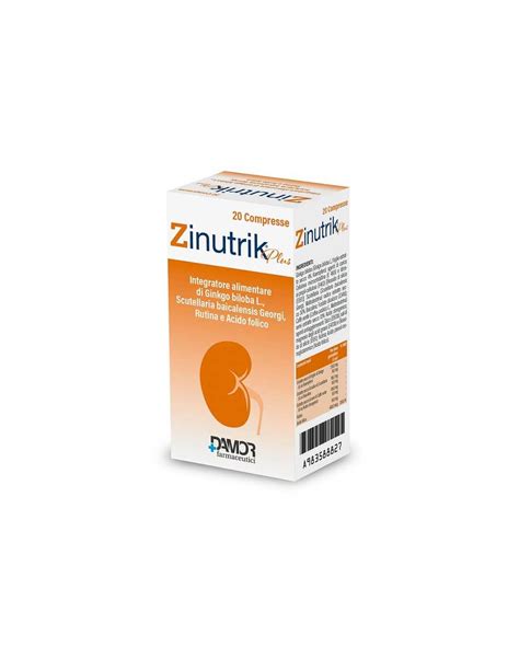 Zinutrik Plus Cpr Parafarmaco Uso Umano Kalimera E Kalispera Srl