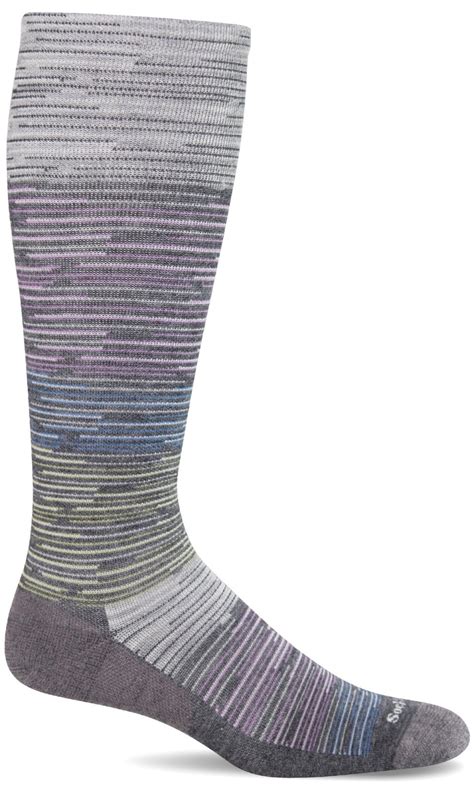 Women S Good Vibes Moderate Graduated Compression Socks Sockwell