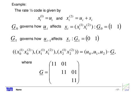 Ppt Convolutional Codes Powerpoint Presentation Free Download Id