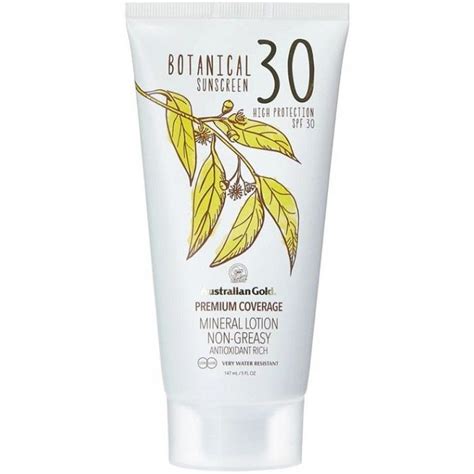 Australian Gold Protetor botânico SOLAR em loção MINERAL SPF 30 Alta