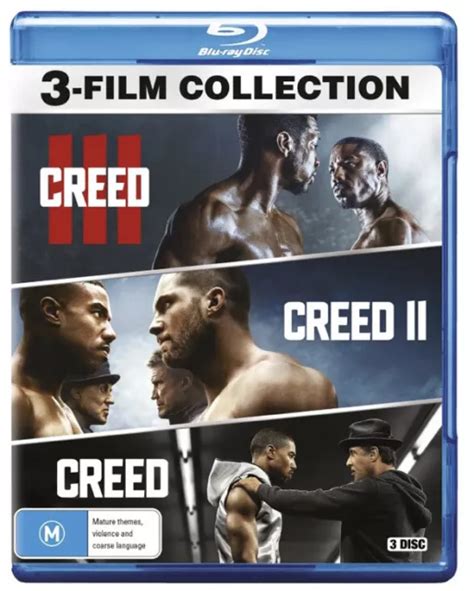 Brand New Creed Film Collection Blu Ray Movie Eur