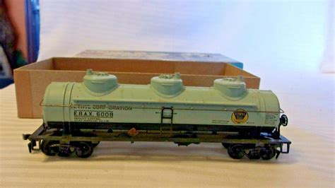 Ho Scale Athearn 42 Triple Dome Tank Car Ethyl Corporation Blue 6008 Built For Sale Online Ebay