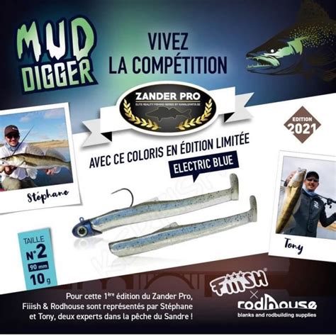 Combo MUD Digger 10 G Electric Blue Edition Limitee Zander Pro MD1573