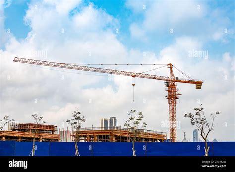 Cranes for construction sites Stock Photo - Alamy