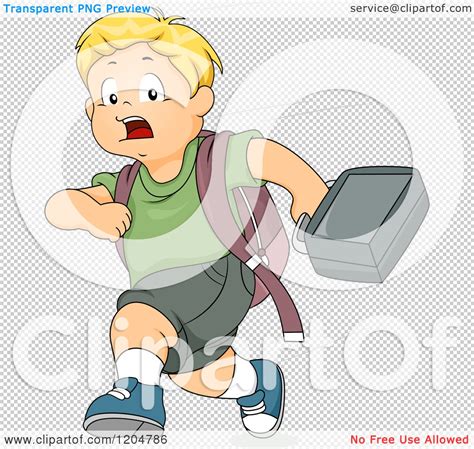 Late To School Clipart