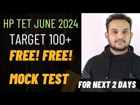 HP TET Preparation Mock Test For June 2024 HP TET Mock Test 2024 HP