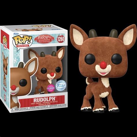 Funko Pop Movies Rudolph The Red Nosed Reindeer Rudolph Flocked