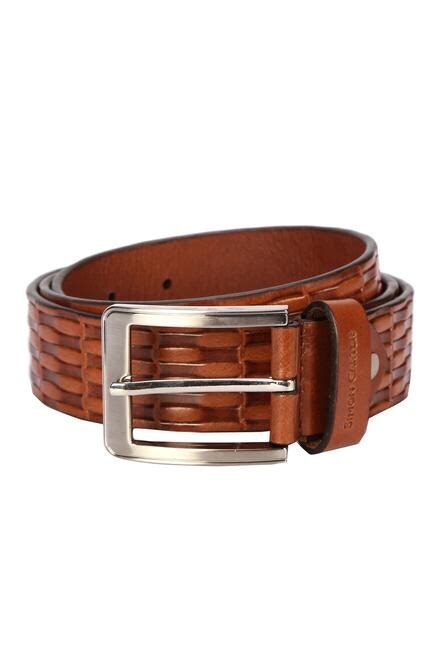 Simon Carter Accessories Simon Carter Tan Belt For Men At Simoncarter In