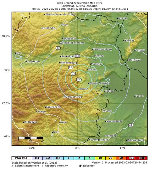 Terremoto Paura In Austria Scossa Vicino Gloggnitz Dati E Mappe