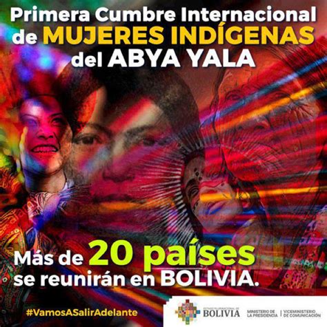 Bolivia Primo Vertice Delle Donne Indigene Del Abya Yala