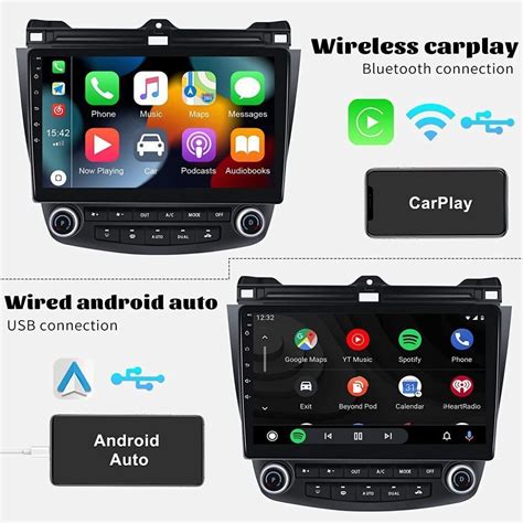 Carplay Android For Honda Accord Car Radio Gps Navi Wifi