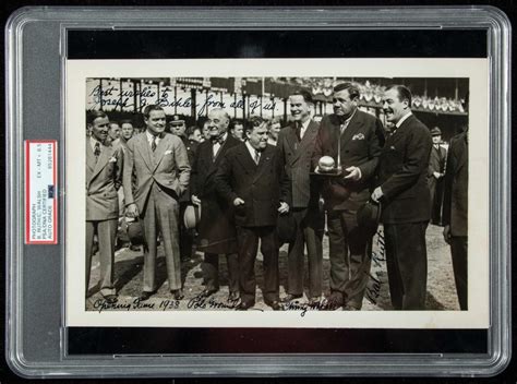 Sold At Auction Babe Ruth And Christy Walsh Autographed Photograph PSA DNA EX MT