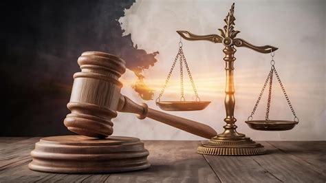 Premium Photo Justice Scales And Wooden Gavel Justice Concept