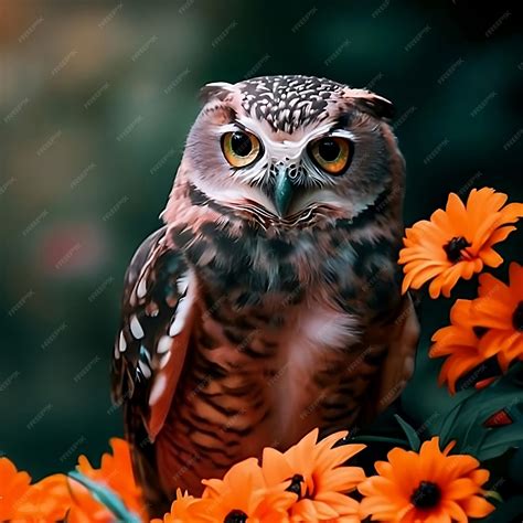 Premium Ai Image Owls B