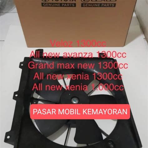 Jual Shouroud Fan Assy Motor Fan Assy Kipas Radiator Komplit Avanza