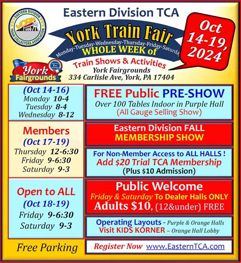 Eastern Division York Train Show