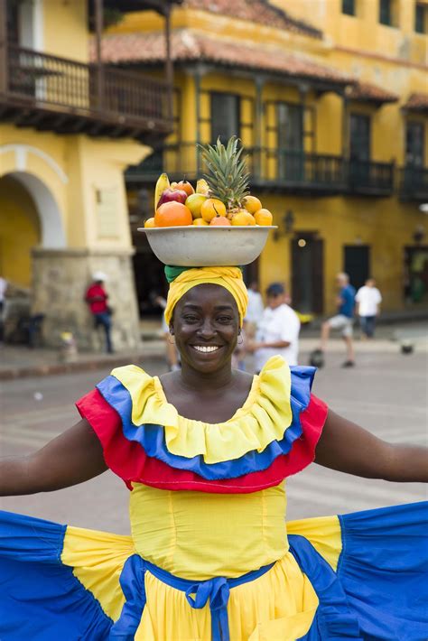 Cartagena Colombia De Septiembre De Palenquera No