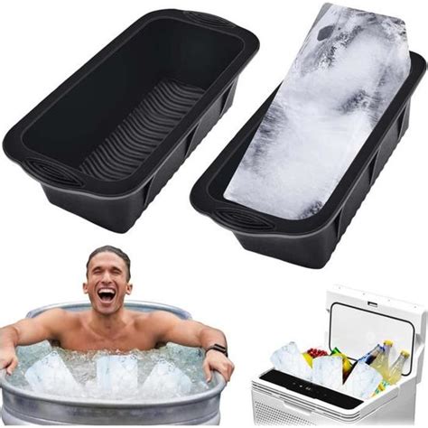 Lot De Moules Gla Ons Extra Larges Pour Bain De Glace Moule